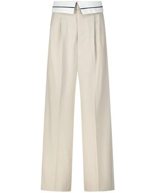 Rossi Straight Trousers - Neutro