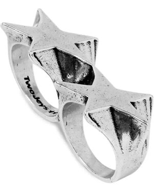 Twojeys Superstar Knuckle Ring - Metallic