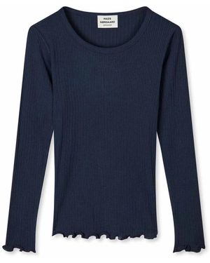 Mads Nørgaard Parisian Night Bluse Modell Troja - Blau