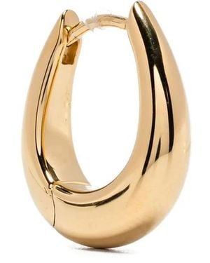 Tom Wood Goldene Hoop-Ohrringe Mit Scharnierverschluss - Mettallic