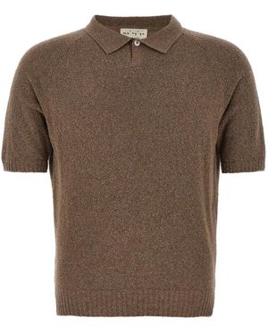Ma'ry'ya Polo Shirts - Brown