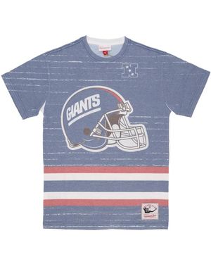 Mitchell & Ness T-Shirts - Blue