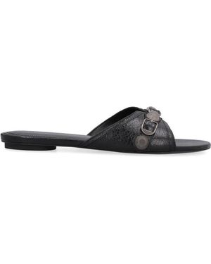 Balenciaga Sliders - Negro