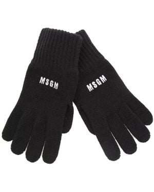 MSGM Gloves - Negro