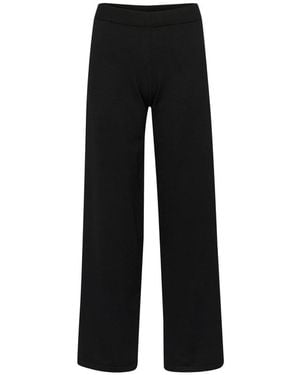 Saint Tropez Straight Trousers - Black