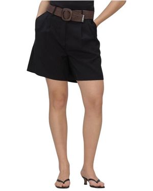 WITHBLACK Wblmaritsa Hw Tailored Shorts - Schwarz