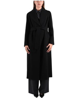 Max Mara Jassen ,Zwart ,Wol Poldo Jas