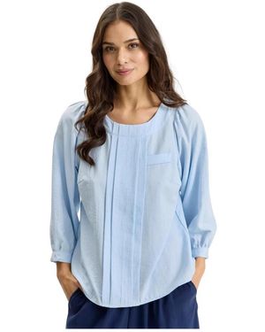 iN FRONT Blouses - Blue