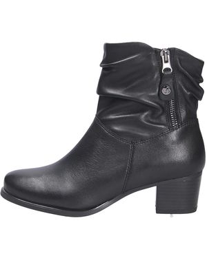 Caprice Heeled Boots - Nero