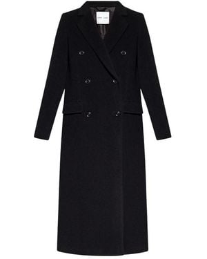 Samsøe & Samsøe Double-Breasted Coats - Nero