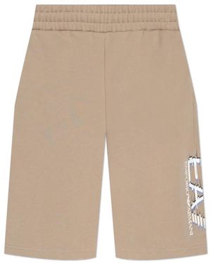EA7 Casual Shorts - Natural