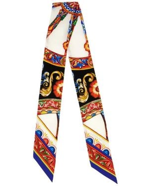 Dolce & Gabbana Silky Scarves - Multicolor