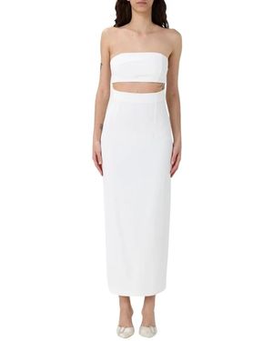 Hanita Midi Dresses - Bianco