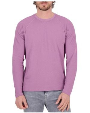 Zanone Long Sleeve Tops - Paars