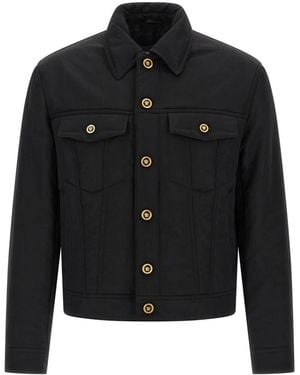 Versace Light Jackets - Black