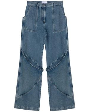 The Attico Locker sitzende jeans - Blau