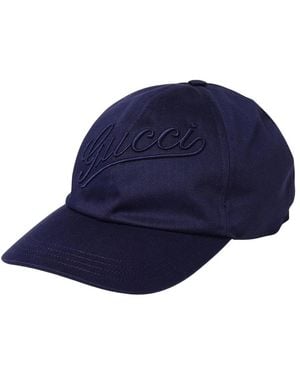 Gucci Cappello - Blauw