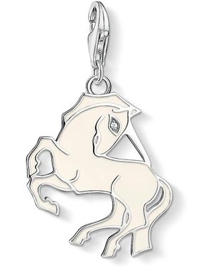 Thomas Sabo Ciondolo charm unicorno argento - Metallizzato