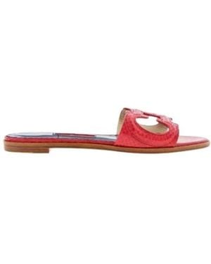Carolina Herrera Sliders - Red
