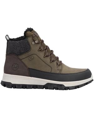 Rieker Lace-Up Boots - Brown