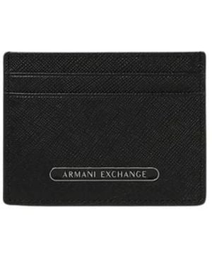 ARMANI EXCHANGE Wallets & Cardholders - Nero