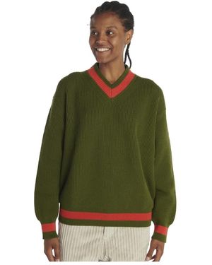 Sofie D'Hoore V-Neck Knitwear - Verde