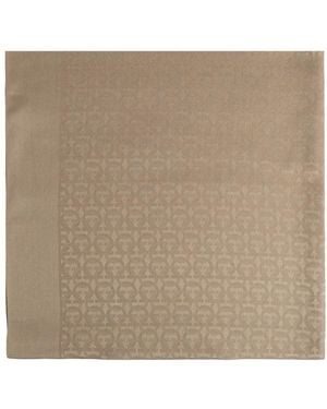 Ferragamo Silky Scarves - Marrone