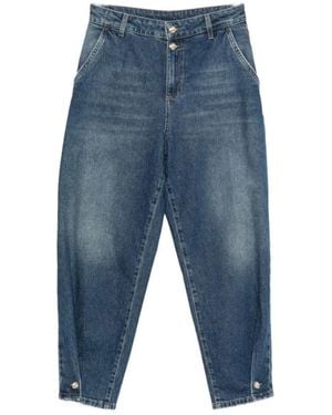 Liu Jo Jeans ,Blauw ,Denim Loose-Fit Jeans