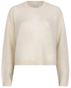 Dante 6 Truien & Vesten ,Wol Ariama Alpaca Sweater - Wit