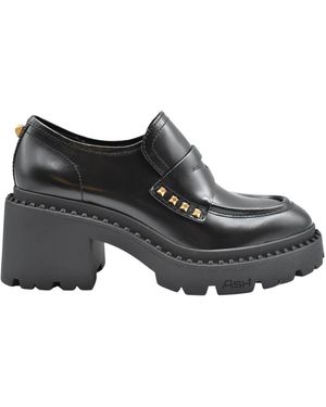 Ash Court Shoes - Black