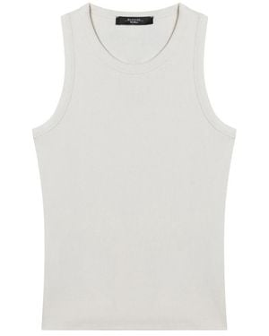 Weekend by Maxmara Sleeveless Tops - White