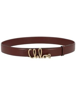 Chloé Belts - Marron