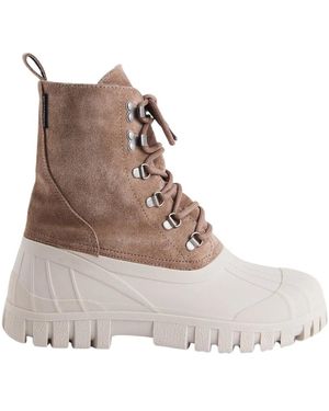 Stutterheim Lace-Up Boots - Marrón