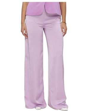 Ydence Wide Hosen - Lila