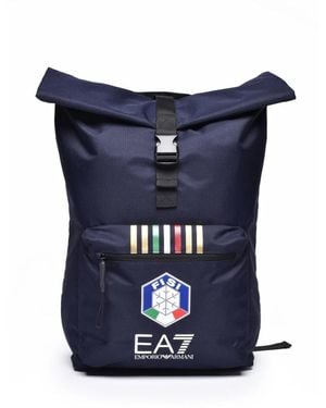 EA7 Backpacks - Blauw