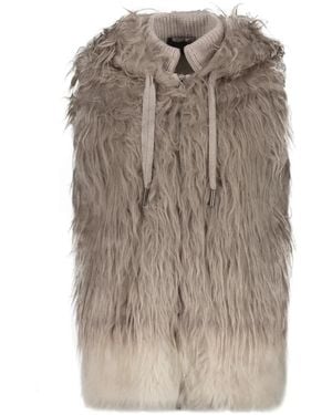 Lorena Antoniazzi Waistcoats - Brown
