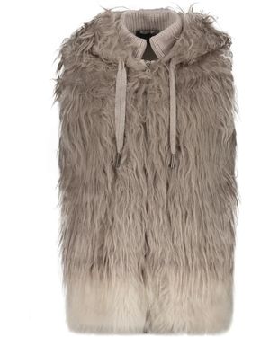 Lorena Antoniazzi Waistcoats - Brown