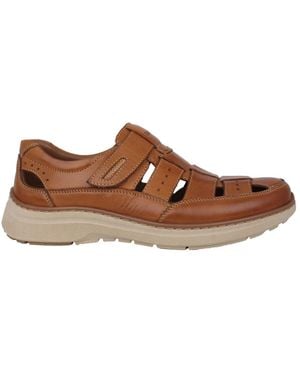 Ara Flat Sandals - Marrone