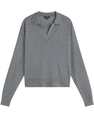 Soeur V-Neck Knitwear - Gris