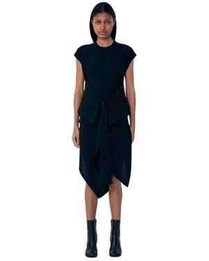 Lemaire Ärmelloses Oberteil Mit Knöpfen - Blau