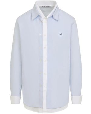Acne Studios Acne Studio Cotton Shirt - Blue