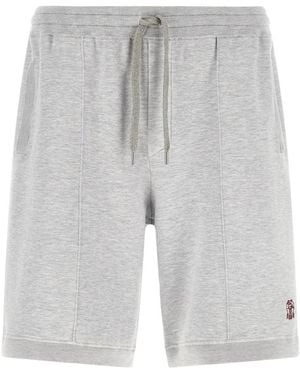 Brunello Cucinelli Casual Shorts - Grey