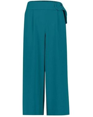 Zero C Cropped Hosen - Blau