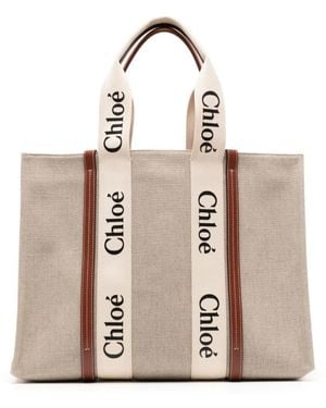 Chloé Tote Bags - Neutre
