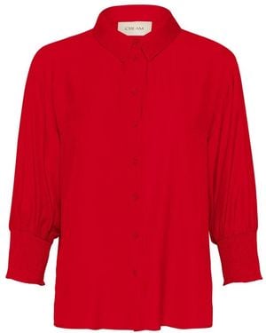 Cream Overhemden ,Oranje ,Shirts - Rood