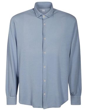 Fedeli Casual Shirts - Blauw