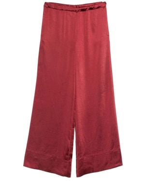 THE NINA STUDIO Wide Pants - Red