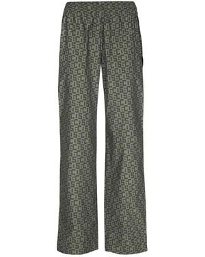 Gcds Wide Trousers - Grijs