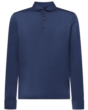 Fedeli Polo Shirts - Blue