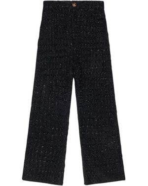 Balenciaga Wide Trousers - Black